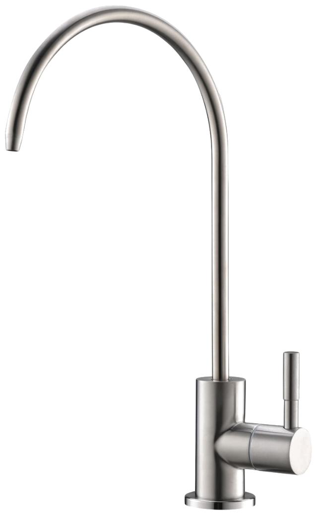 Brushed nickel faucet