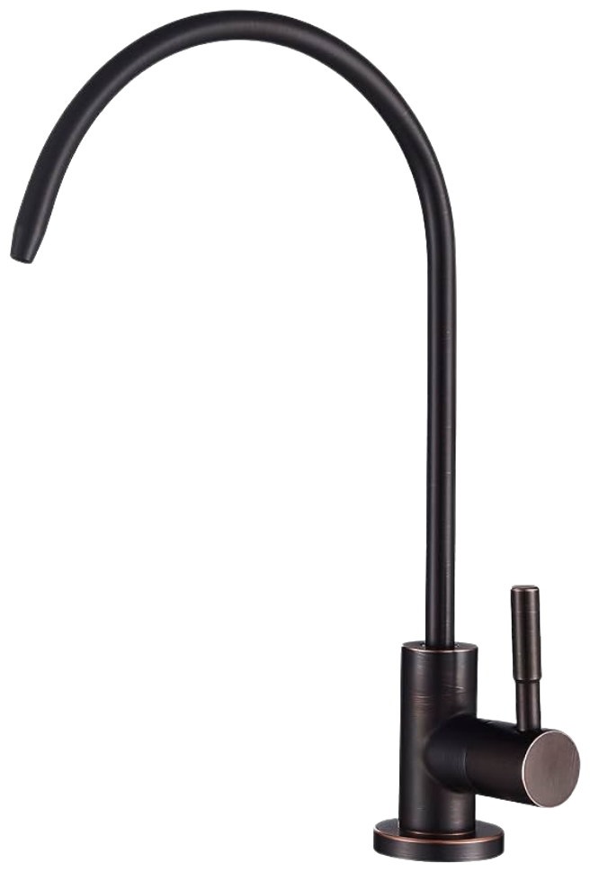 Oil rubbed bronze faucet